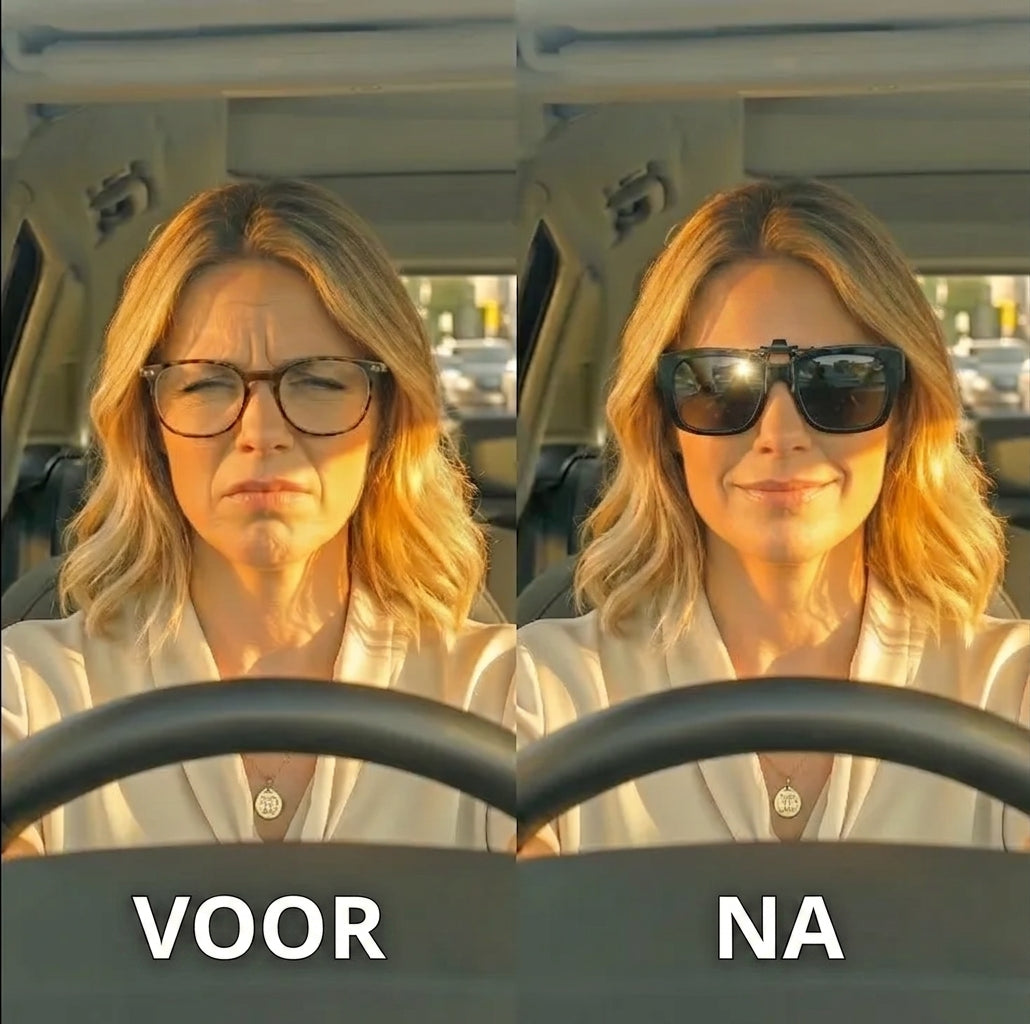 SunVo zonneclip 2-in-1 voor brillendragers