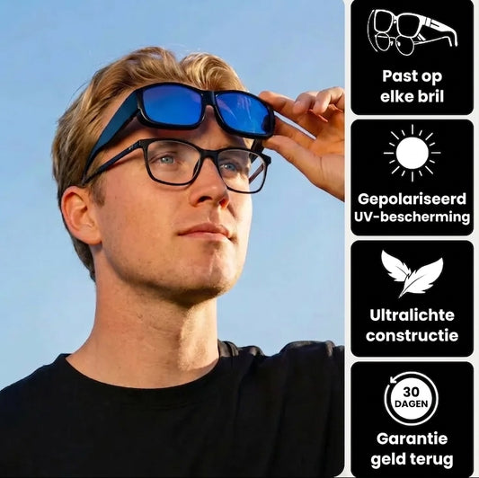 SunVo zonneclip 2-in-1 voor brillendragers